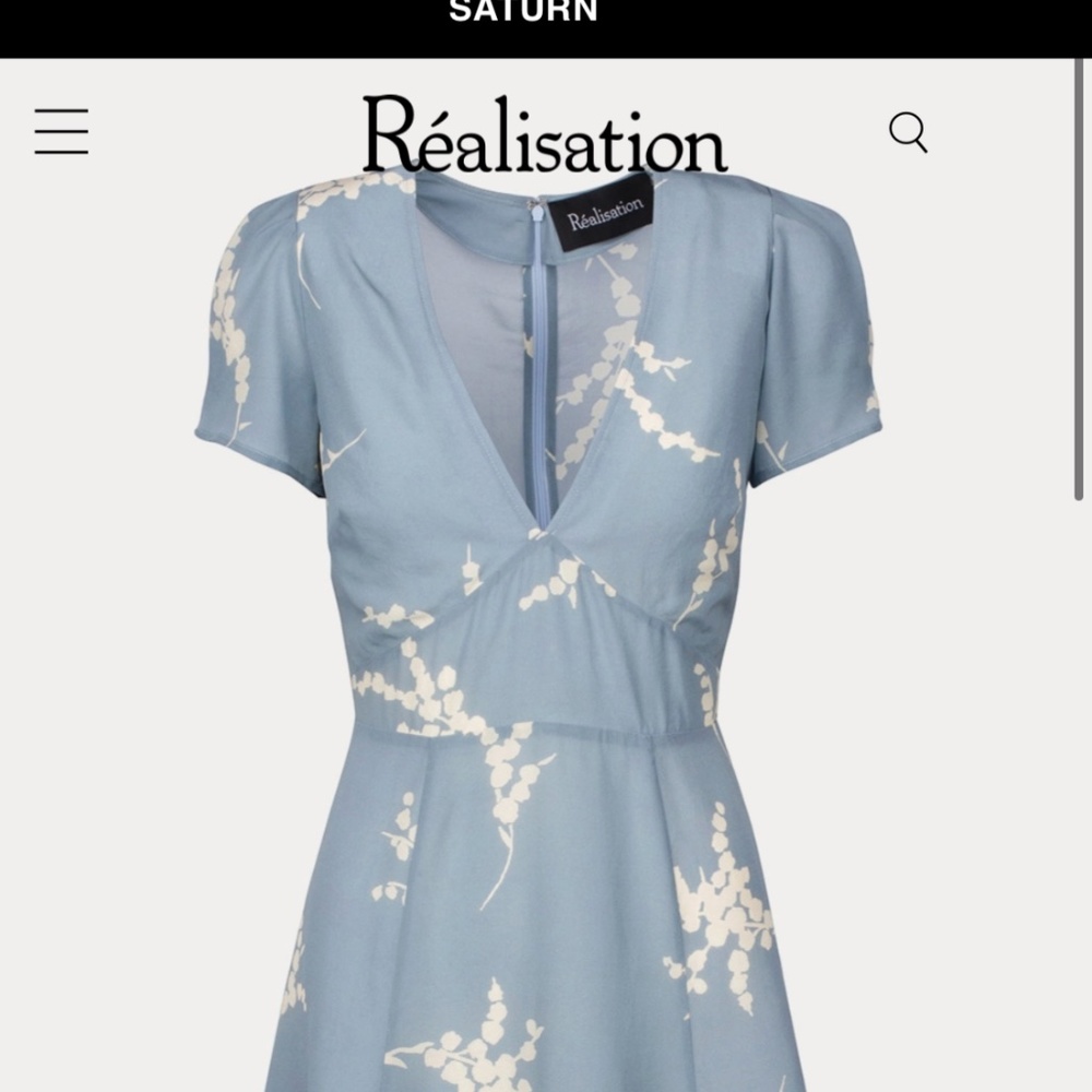 Realisation par Luella dress in summer loving blue
